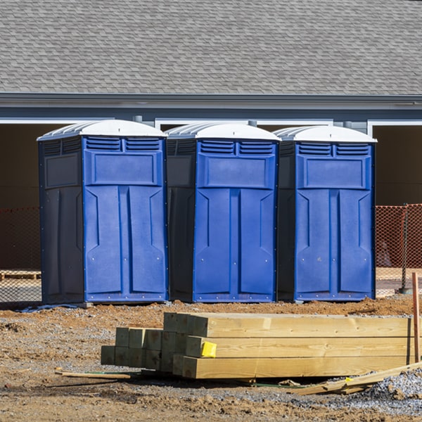 do you offer hand sanitizer dispensers inside the portable toilets in Muir MI